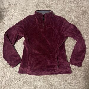 The North Face plush fleece pullover
